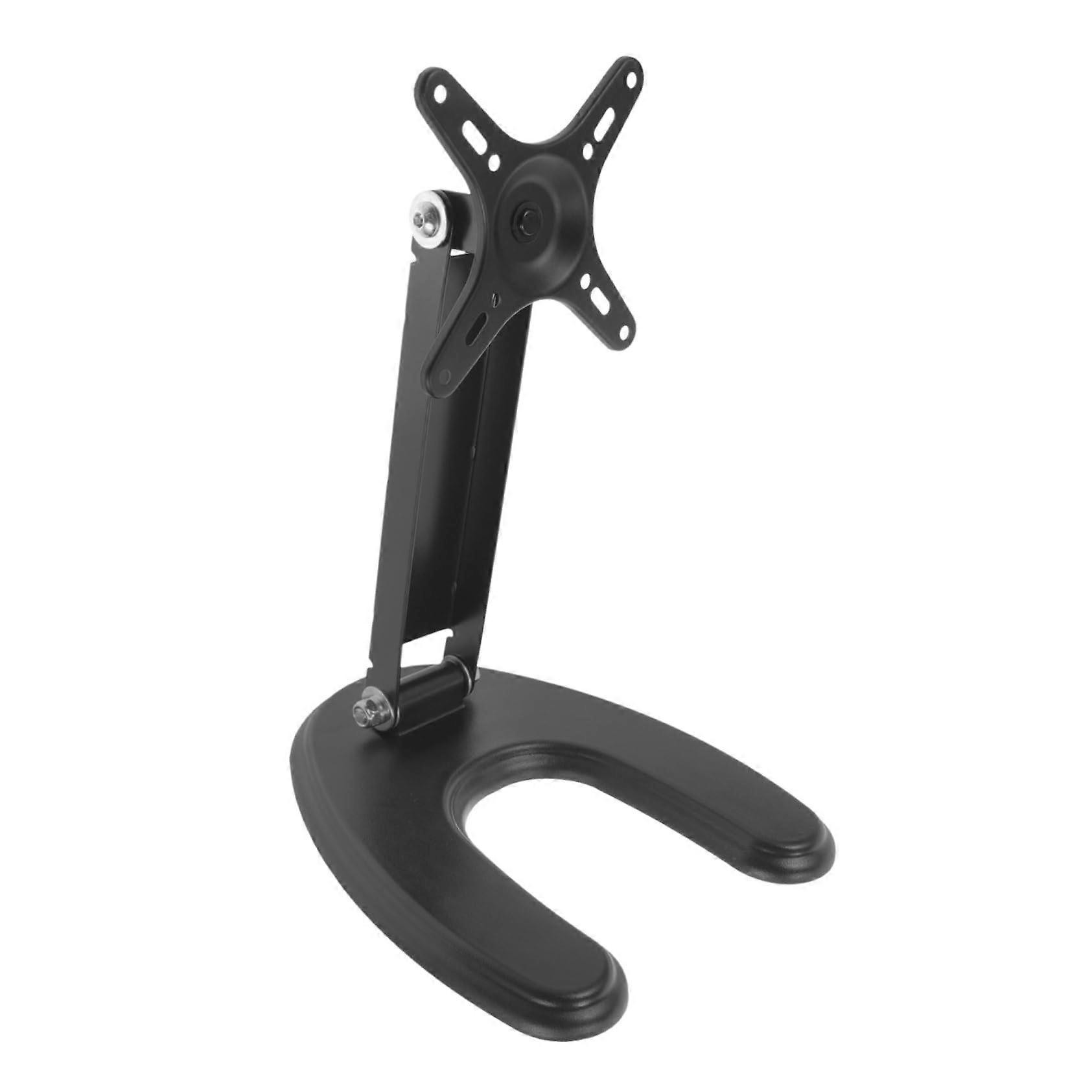 Universal Tabletop TV Stand for Flat Screen, Adjustable Base with Stable Support for Living Room and Office