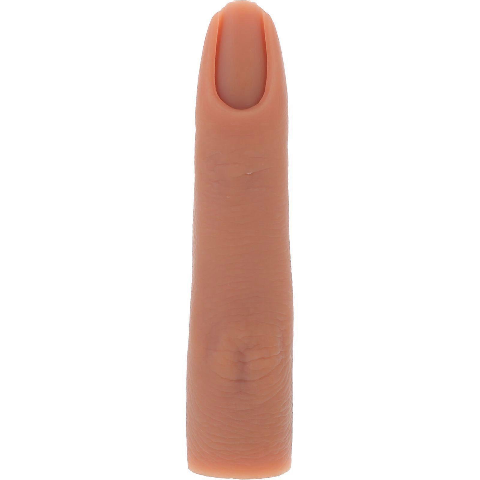 Silicone Nail Practice Finger Model Bendable Practice Finger For Acrylic Nails