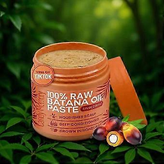 Raw Batana Oil för Hårväxt Ekologisk 4oz Batana från Honduras för tjockt och starkt naturligt hår - Dr. Sebi Oraffinerad Kallpressad Cosme