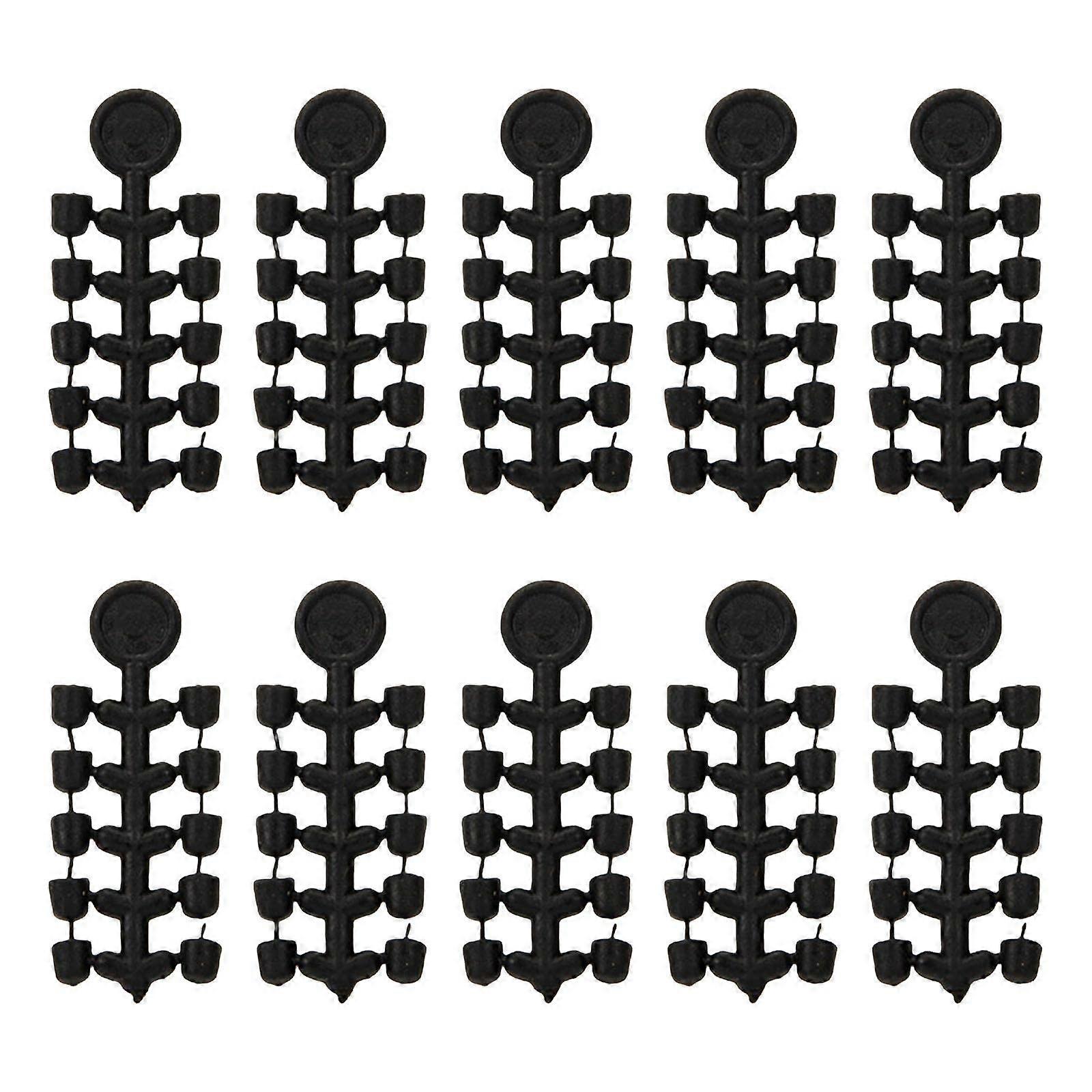 12mm Black Carp Fishing Beads for Rigs Quick Bait Attachment  Hook Angle Tackle