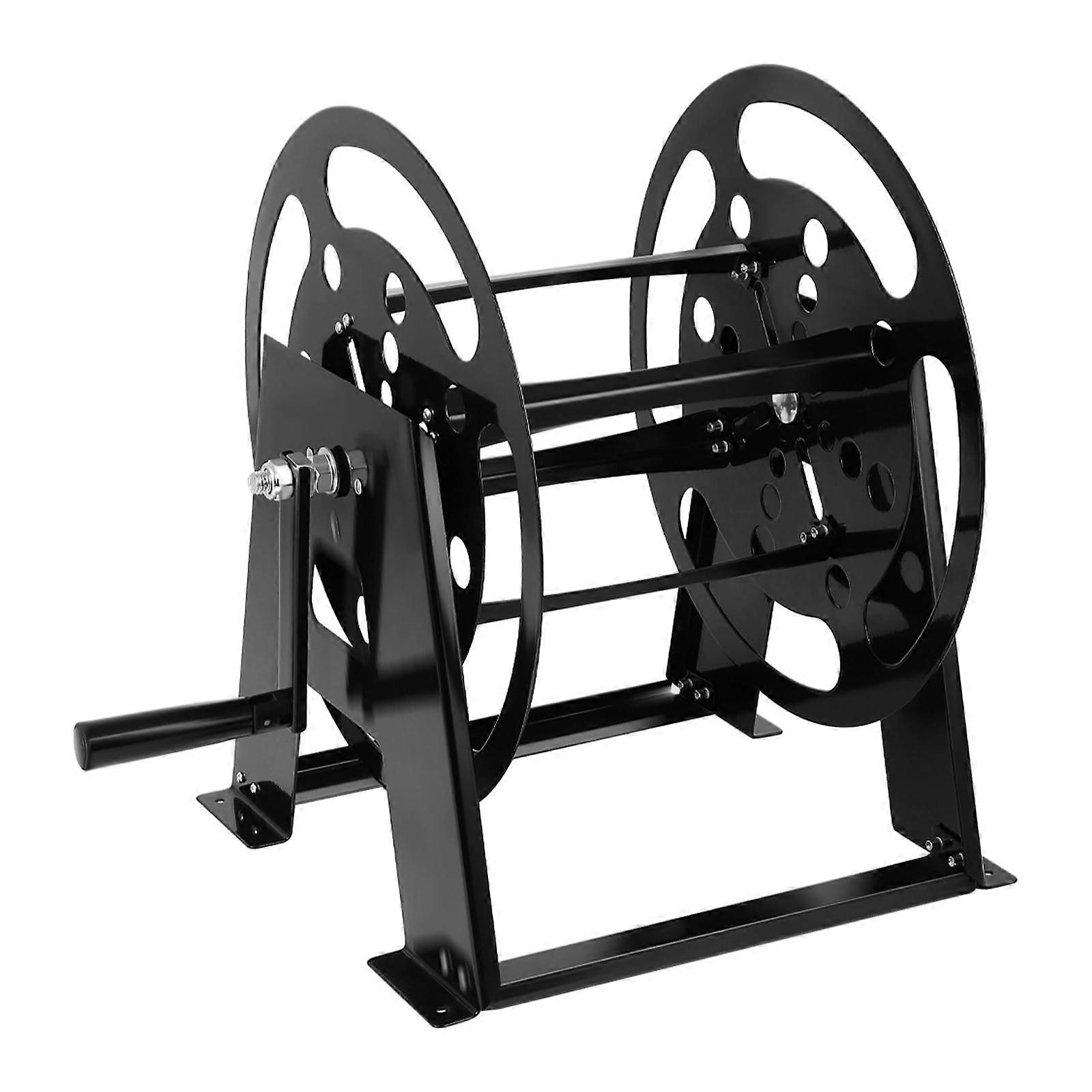 Extension Cord Reel 200ft Heavy Duty Metal with Large Capacity RustResistant Foldable Frame