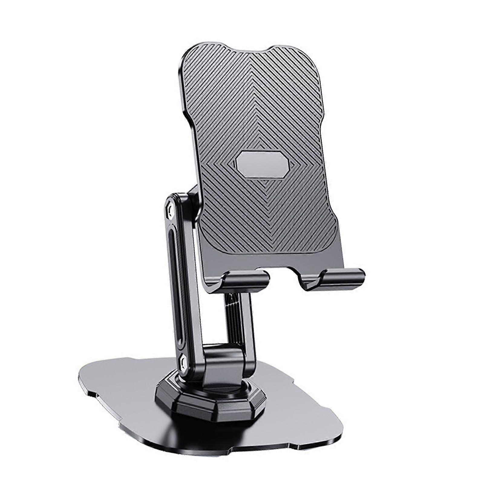 Adjustable Phone and Tablet Stand with 360° Rotation, Foldable Design, Height Adjustable for Office
