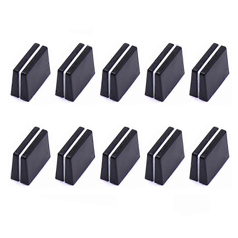 10pcs Fader Caps Mixer Fader Slider Knobs Replacement Buttons Caps for Mixer Console Accessories
