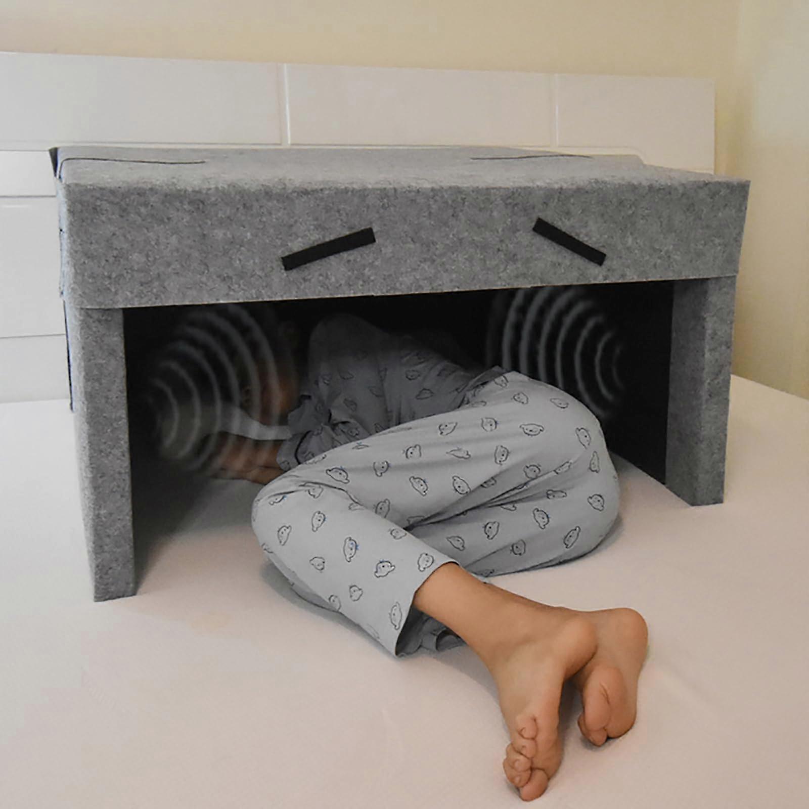 Privacy Bed Tent Soundproof LightBlocking Foldable Sleep Pod with Bluetooth Dual Speakers