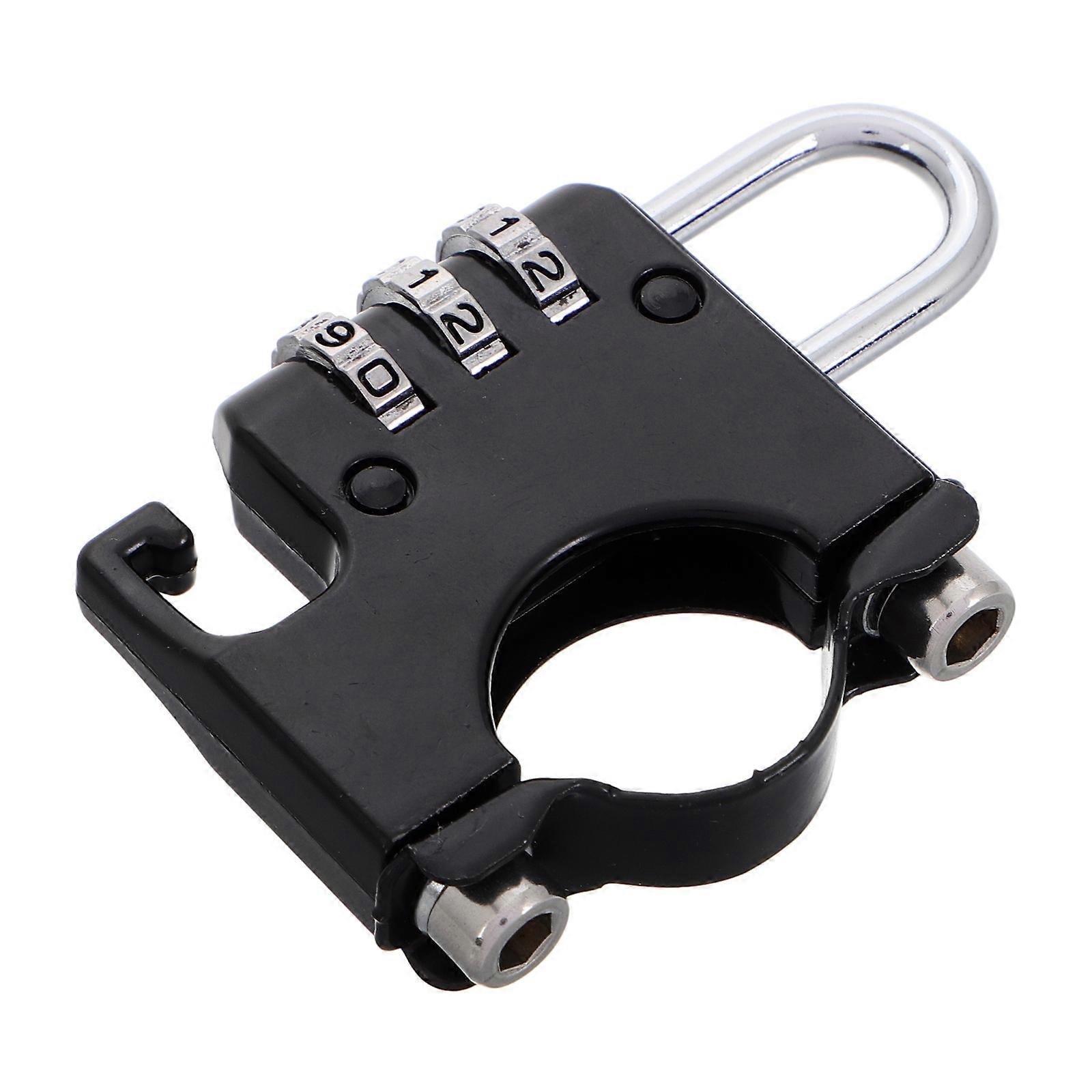 Universal Lock Combination Lock for Outdoor Use with 5Pcs Hooks