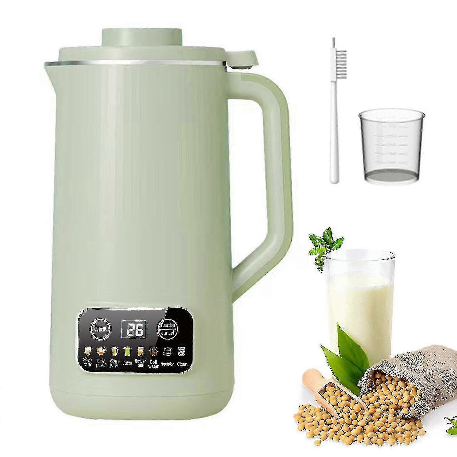 20 Oz Automatic Soy Milk Machine Multi-functional Nut Milk Maker with Delay Start/Warm Keep/Self-cleaning