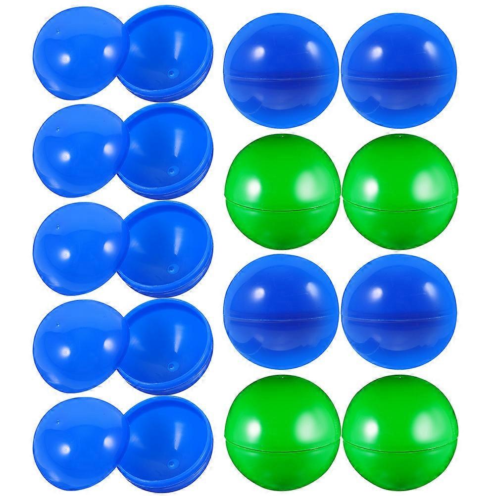 Assorted Color Balls Openable Raffle Balls for Playing 50Pcs