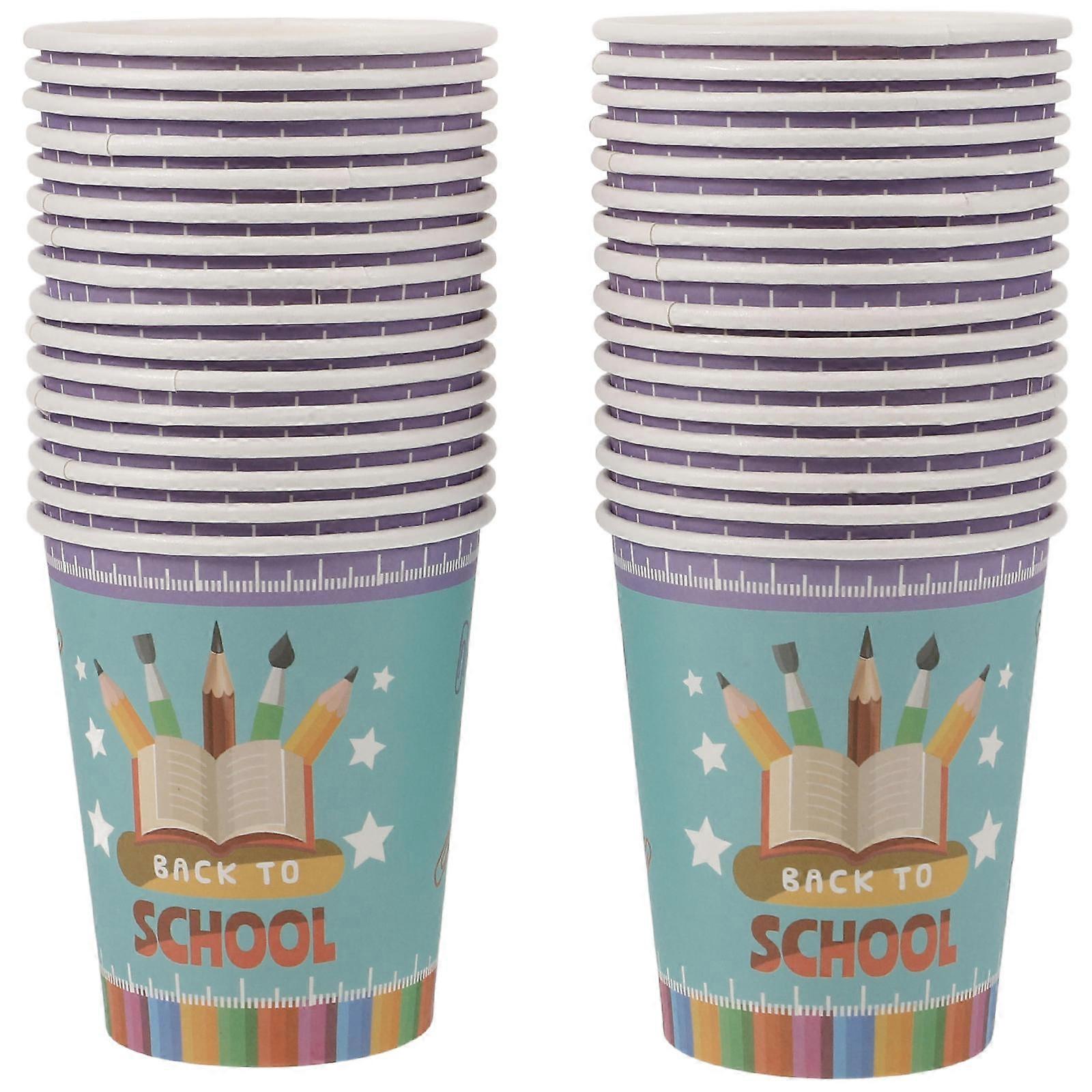 Paper Cups Party Paper Cups for Cake Holding 32Pcs Multi Tableware