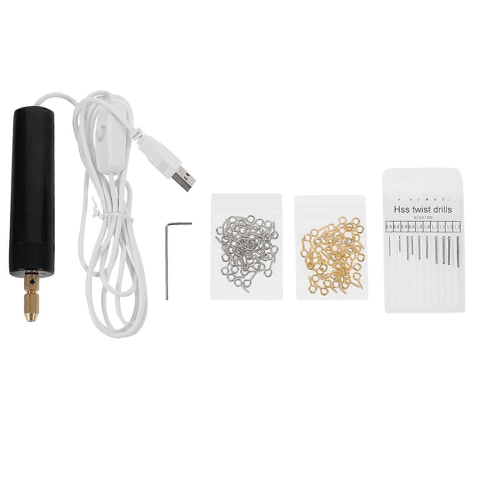 Professional Hand Drill USB Electric Drill for DIY Use 1Set