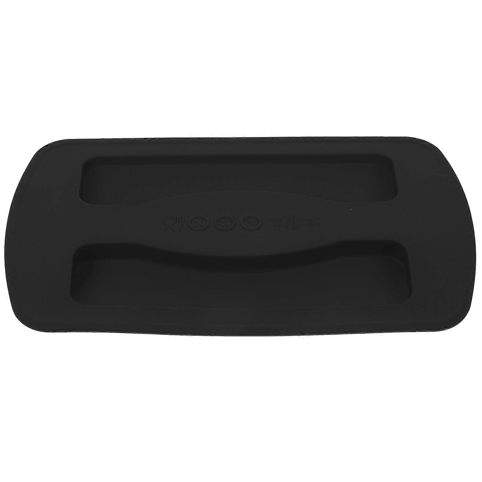 Black Bread Maker Replacement Cover for Protection Use Silicone Toaster Lid