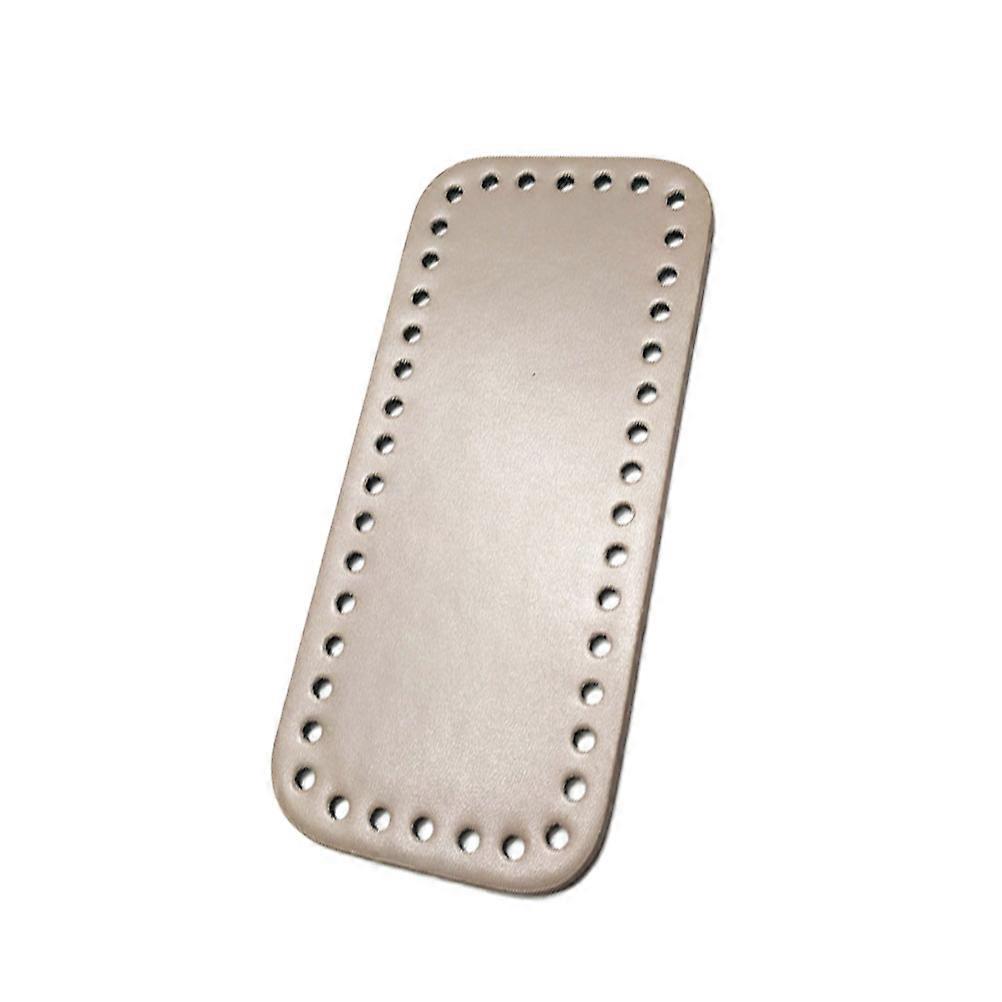 Silver PU DIY Bag Bottom Base for Crochet Needle Sewing Accessories