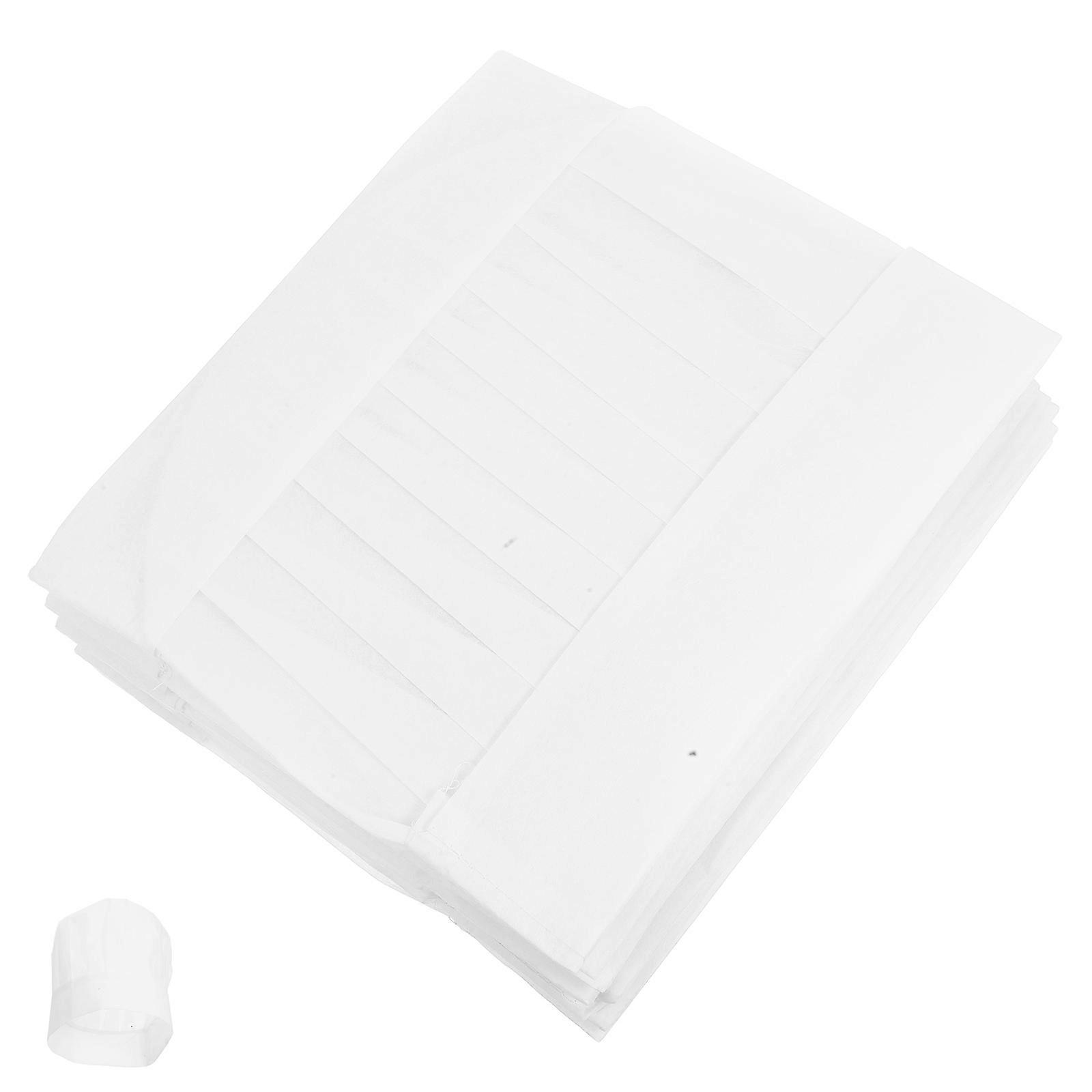 20Pcs Disposable Chef Hats for Kitchen Use Lightweight and Breathable Caps