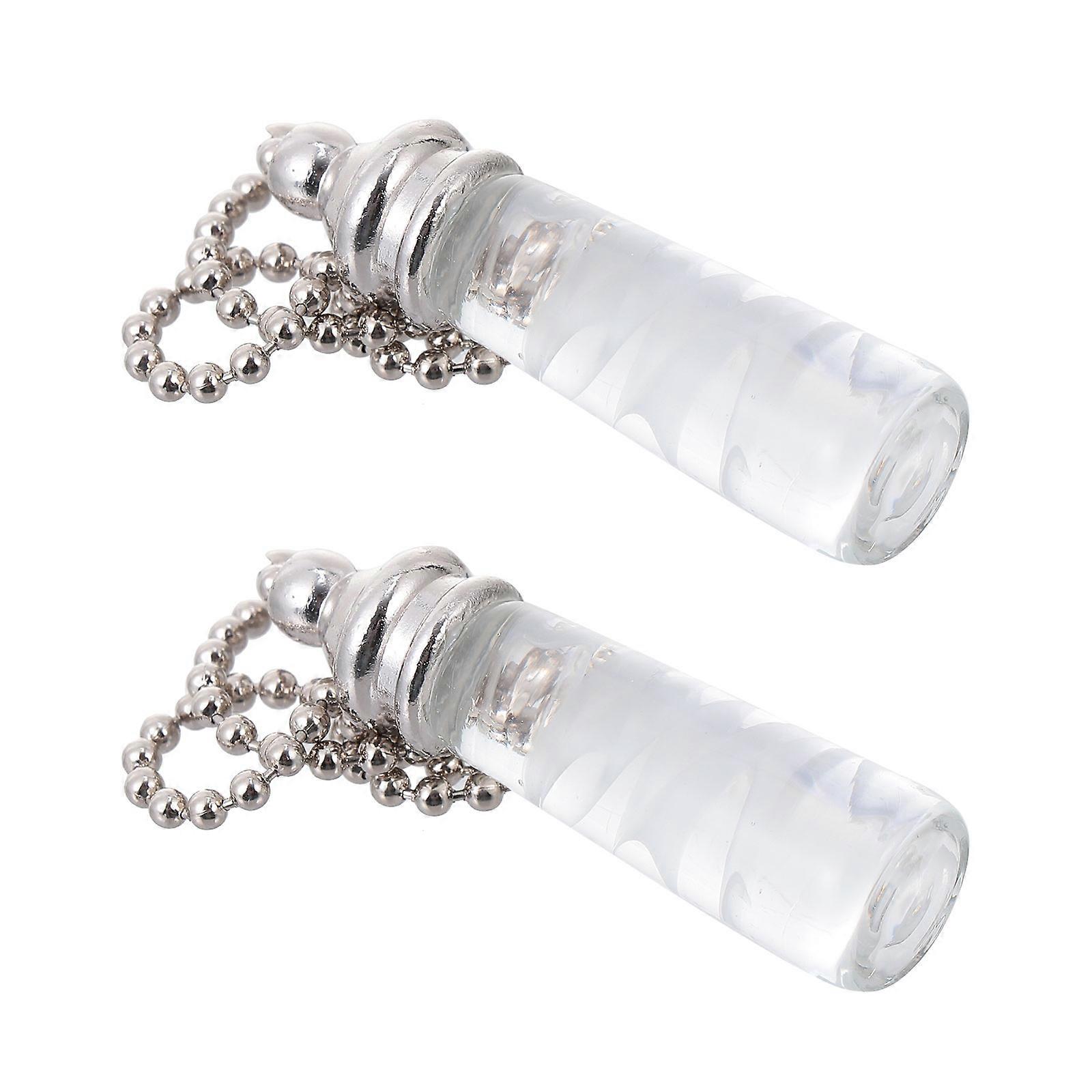 Crystal Pull Chain Fan Light Hanging Chain for 2Pcs Ceiling Fan Light Decoration
