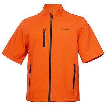 Calvin Klein Mens Acres Short Sleeve Breathable Waterproof Golf Jacket