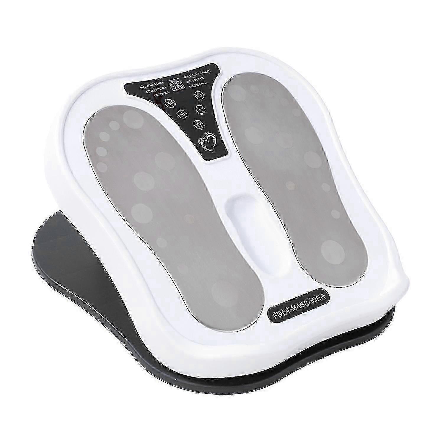 Electric foot massager with remote control for improved circulation