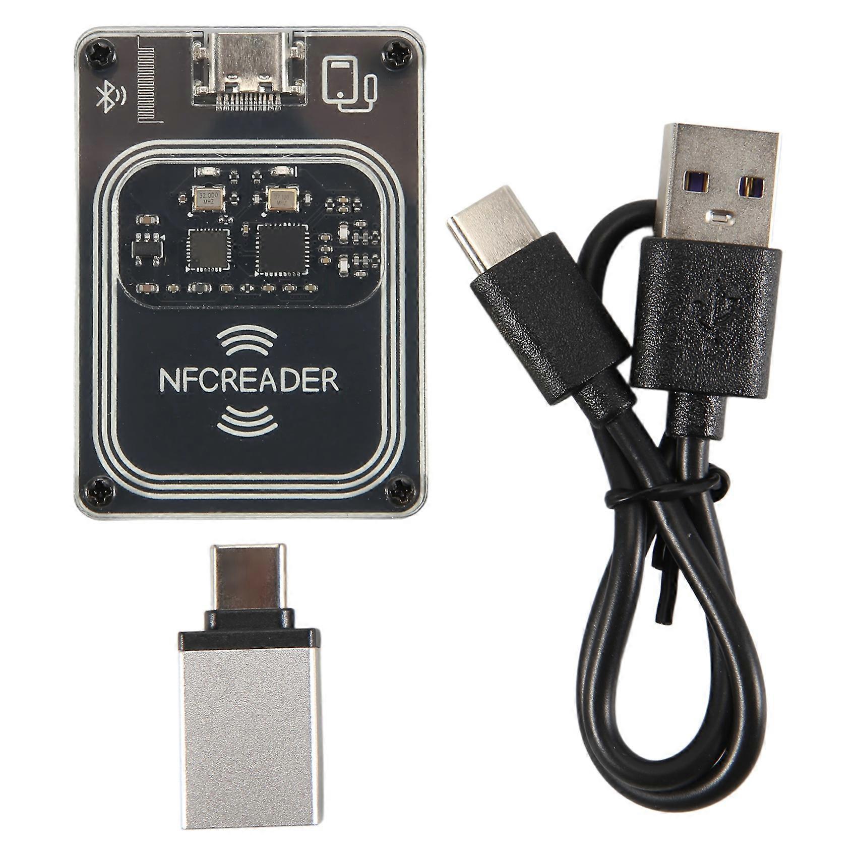 PCR532 NFC RFID Bluetooth Wireless Module IC Card Reader Writer RFID Emulator Minicopy with Type-C Interface