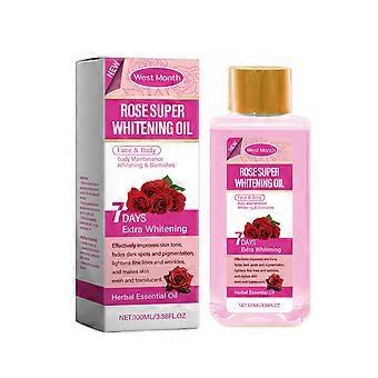 Rose Body Oil, Moisturizing, Hydrating, Hydrating And Purifying Daily Care Soothing Body Rose Oil