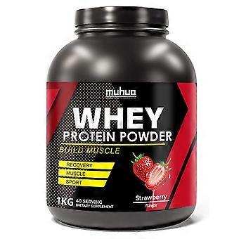 Body Fortress Super Advanced Whey Protein Powder, Morango, Suporte Imunológico (1), Vitaminas C e D + Zinco