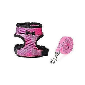 Chicken Harness And Leash Set Comfortable Ajustable Vest compatible with Duck Goose Puppy Cy