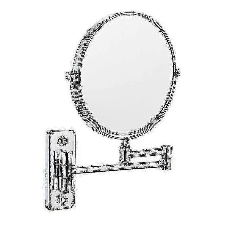 Double Face 7x Wall Mounted Mirror Extendable