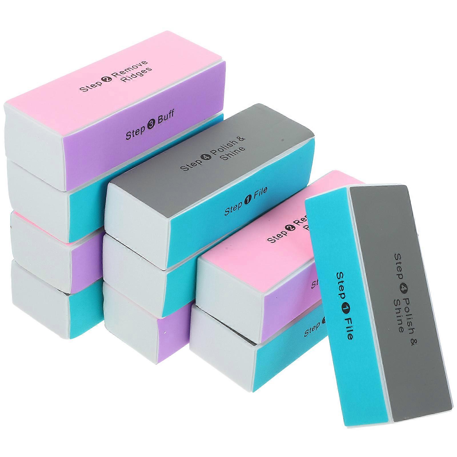 Bodhi Polish Buffer Nagelfilsblock för polering, 10-pack