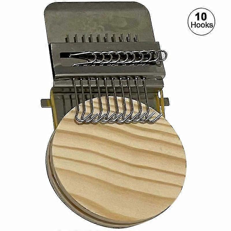 14 Hooks Speedweve Type Small Loom Diy Darning Tool With Plastic Discs