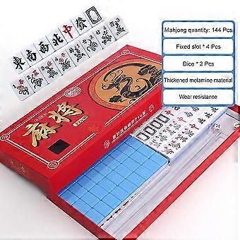 Simple Mini Mahjong with Storage Box Logical Thinking Exercise Game Novelty Birthday Gift_mpn