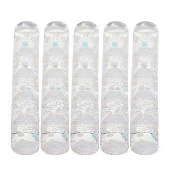5pcs Nail Art Pen Holder Nail Art Brush Pen Display Stand With 5 Slots Makeup Brush Organizer For Drawing Pencil Manicure Tools