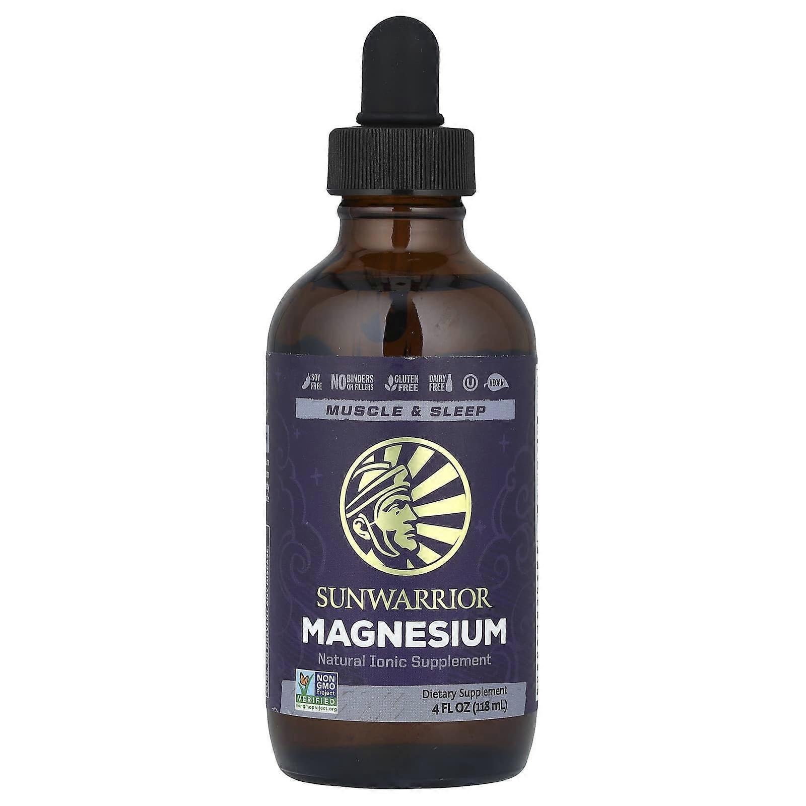 Sunwarrior, Magnesium, 4 fl oz (118 ml)
