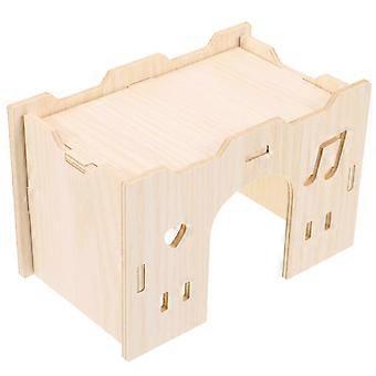 Hamsterversteck aus Holz, Kleintier-Versteckhaus für Haustiere