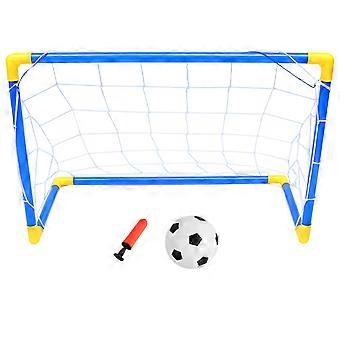 60 Cm Kids Educational Toys Soccer Goals Set Backyard Soccer Net Kids Sports Toys Portable Football Gate Set Soccer Goal Door