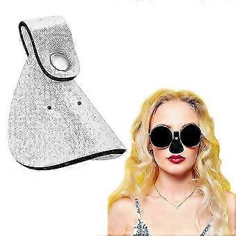 5pcs Outdoor UV Cut Eye Patch Nose Sunscreen Nose Protector Sunscreen Face Protector Anti Sun compatible with Skin Care White