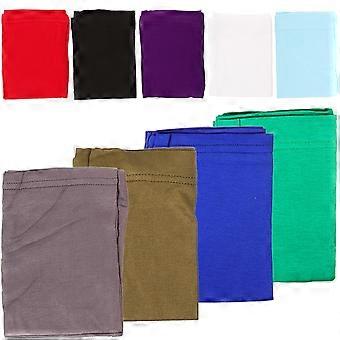 9pcs Dreadlock Caps Elastisk Hode wrap Multi-bruk Unisex Tube Hat Hodebånd