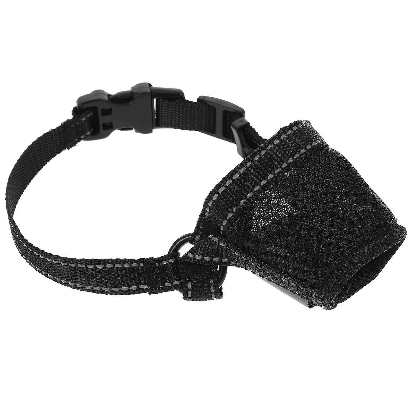Dog Muzzle Black Anti-Biting Function with 4Pcs for Walking Dogs