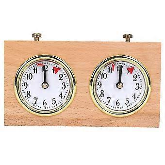 Chess Timer, Professional Digital International Chess Clock, Wooden Count Up Down Chess Timer, Port