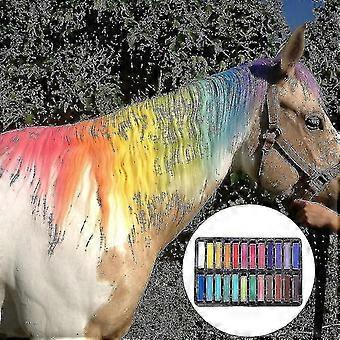 6/12/24/36 Color Non-toxic Horse Hair Chalk Temporary Dye Colour Styling Kit