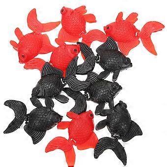 Simulation Goldfish Figures for Decor 10Pcs Adorable Fish Models Collection