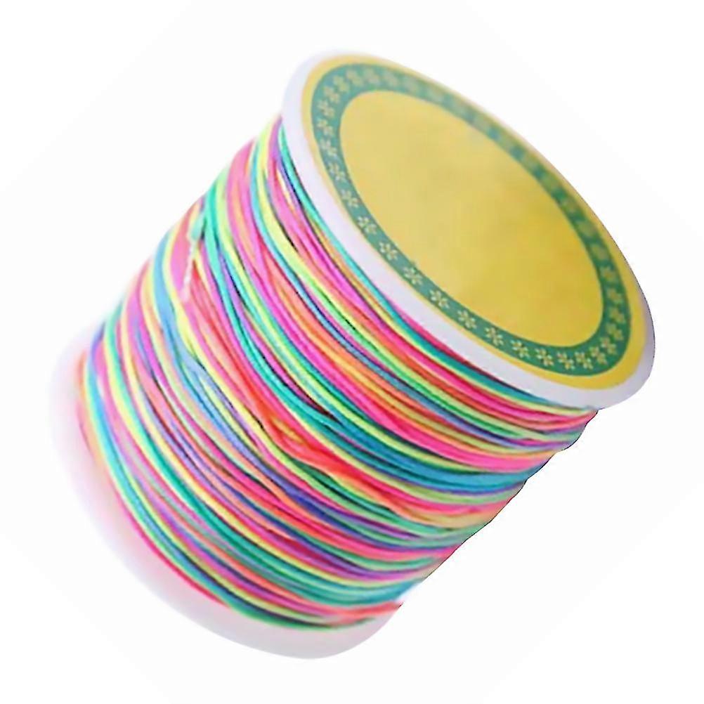 100m 1mm Cord Beading Thread Bead String Multicolor Craft Cord