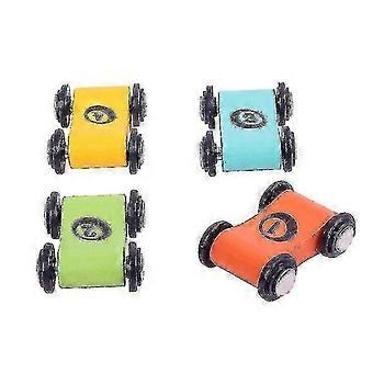 2026 4x Toddler Car Playset - Replacement Cars - Wooden Car Ramp Race Track Toy