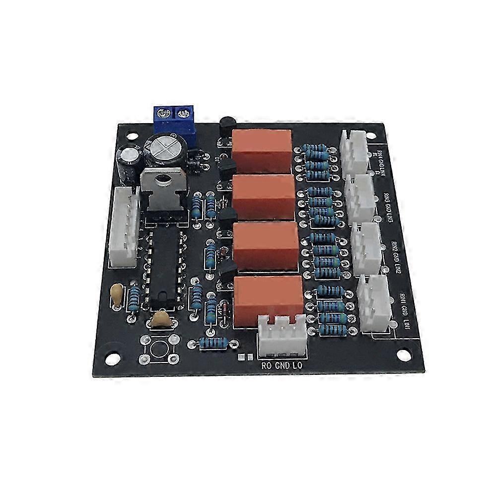 DIY 4 Input 1 Output Hub Audio Distributor Signal Selector Switch Audio Source Switcher