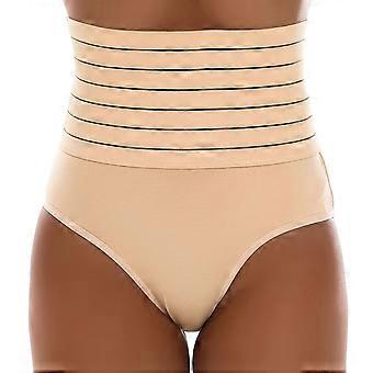 1pc Kvinner Butt Lifter Line Body Shaper Hip Abdomen Magekontroll truser High Waist Fast Undertøy - Størrelse S Hudfarge