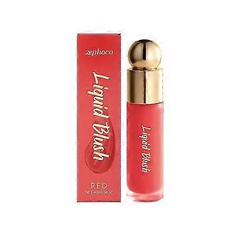 Red Moisturizing Liquid Blush Natural Makeup Blush, Enhances Cheek Color, Easy Blend, Creates Atmospheric Look, No Ratings Yet