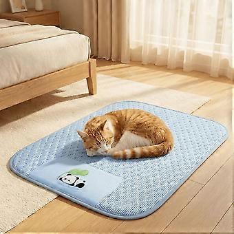 Tapis rafraîchissant auto-plaçant pour animaux, antidérapant et idéal pour chiens et chats, matelas de lit pour soulager la chaleur estivale