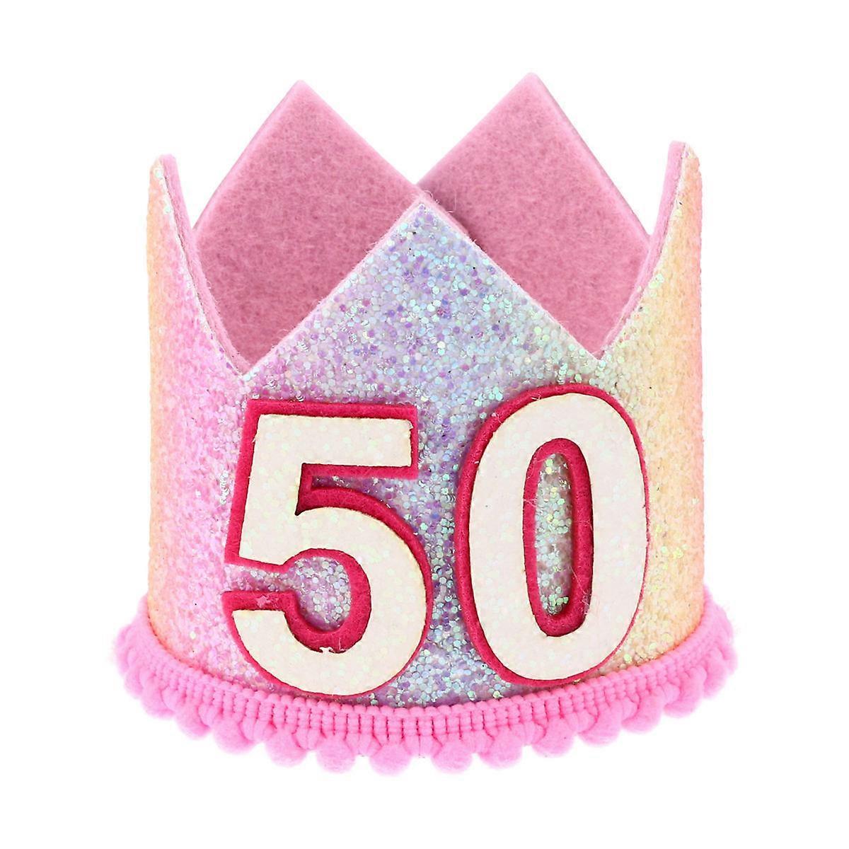 Hat Birthday Hat for Decoration Gradient Year Old