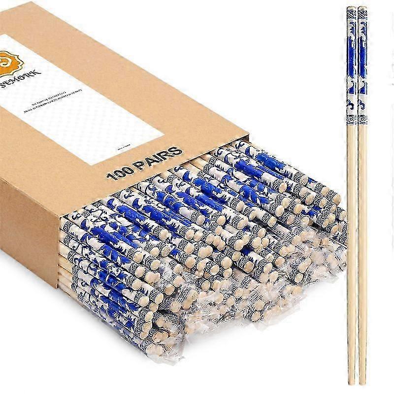 Disposable bamboo chopsticks individually packaged