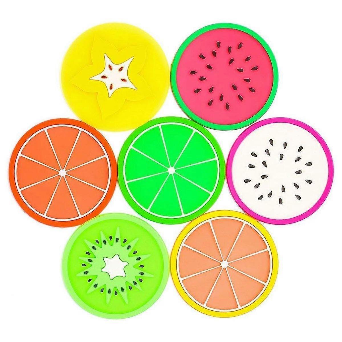 Non-Slip Eco-Friendly Dishwasher-Safe Coasters