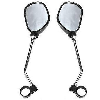 Bike Rearview Mirrors Lightweight ABS Material High-definition Reflection Cyclists 29x6.5cm 1 Pair