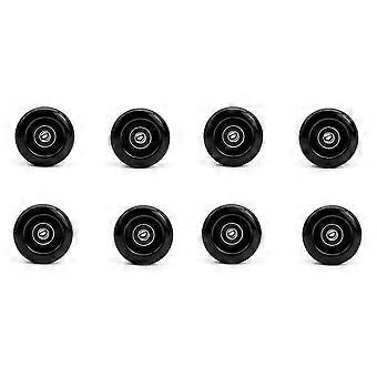 8Pcs Roller Skate Wheels with Bearings for Double Row Skating,Outdoor/Indoor Quad Skates and Skateboard,32mm X 58mm 82A