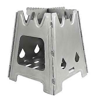 CYDT Outdoor Ti Folding Wood Stove Camping Multi-Fuels Alcohol Stove compatible with Camping Backpacking