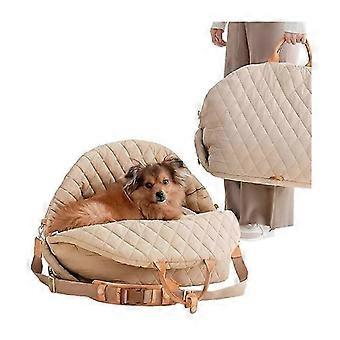 Multifunctional 3-in-1 Pet Carrier Quilted Cotton Car Pet Dogs Cats Cross-Border
